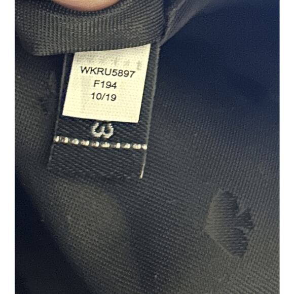 Kate Spade Patterson Drive Medium Black Caviar Pebbled Leather Dome Satchel - Picture 11 of 12